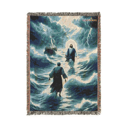 King Of Storms Woven Tapestry Blanket