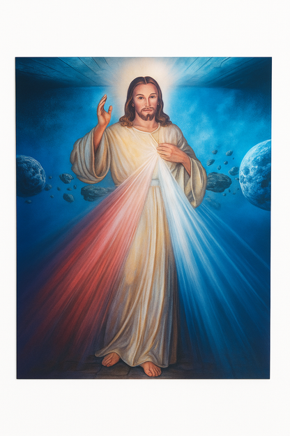 The King Returns - 3D Jesus Poster