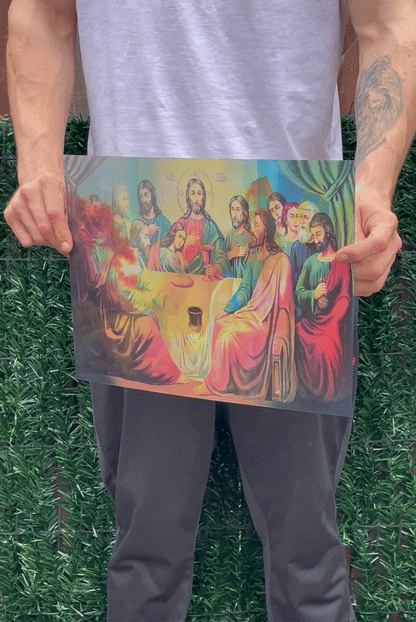 The Ultimate Sacrifice - 3D Crucifixion Poster
