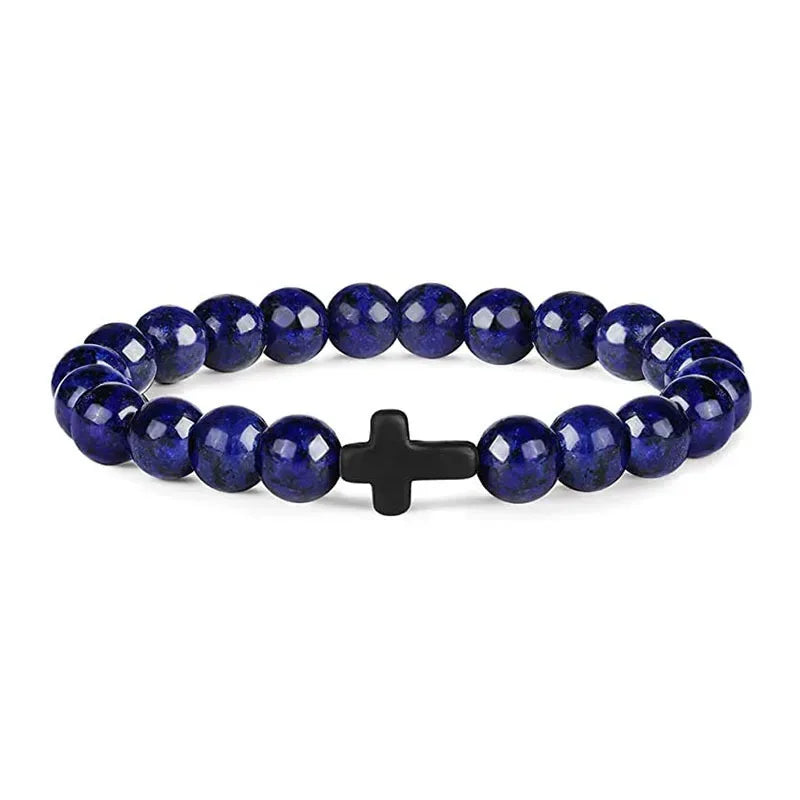 Prayer Beads Cross Bracelets
